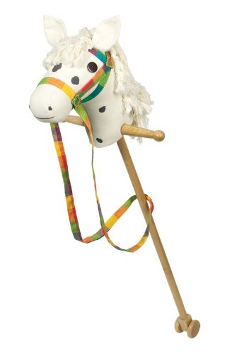 Goki Wooden Hobby Horse (White)