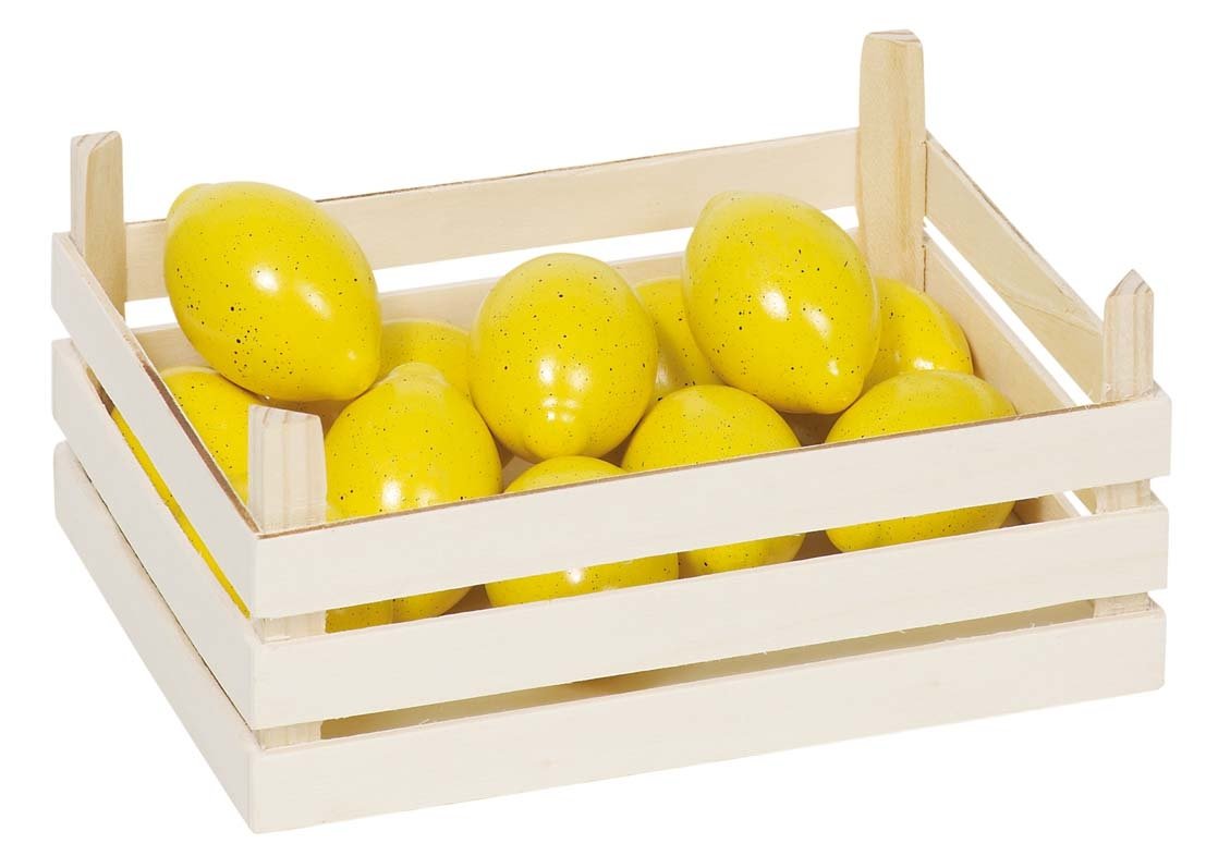Goki Wooden Lemons In Crate