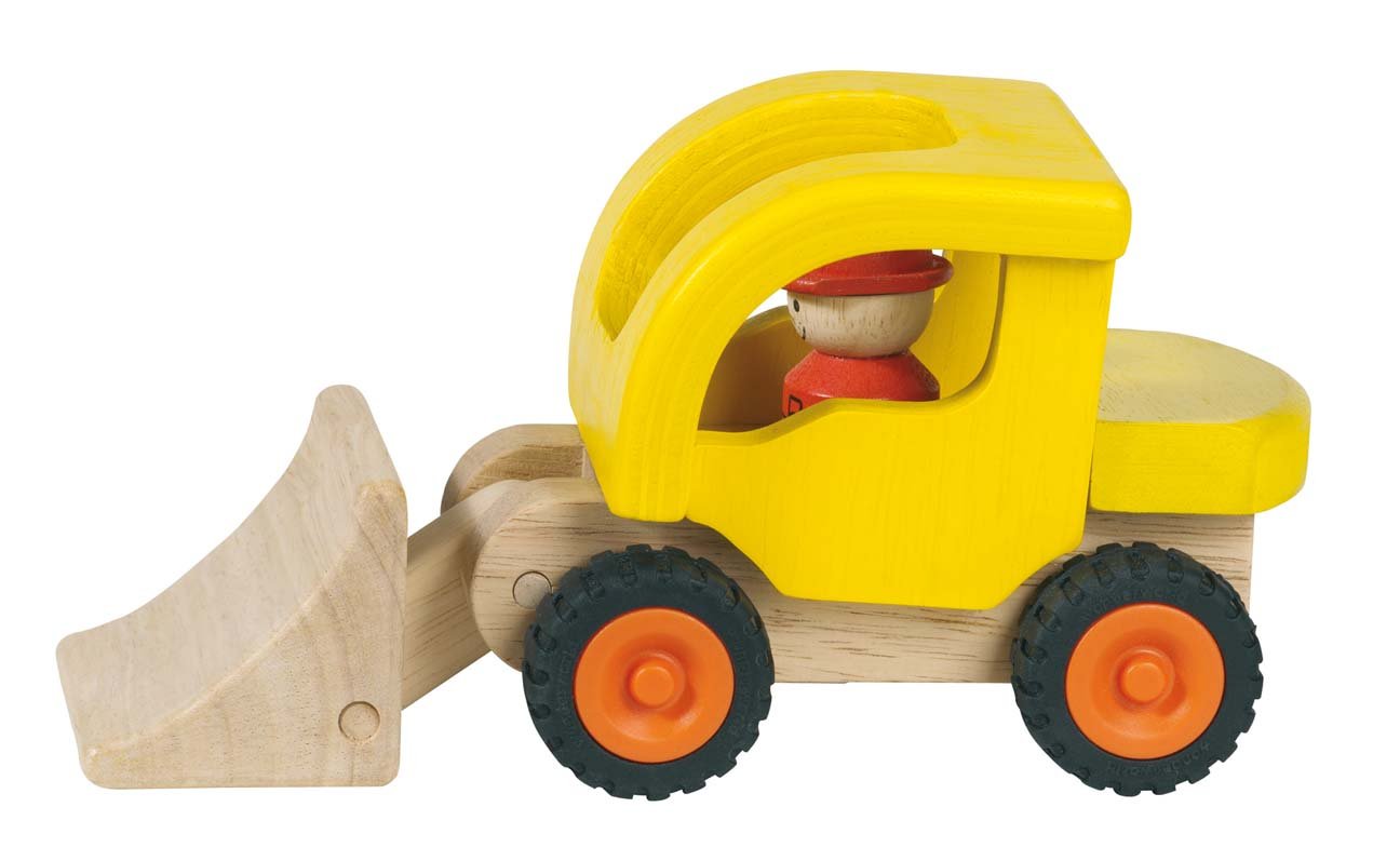 Goki Wooden Mini Wheel Loader