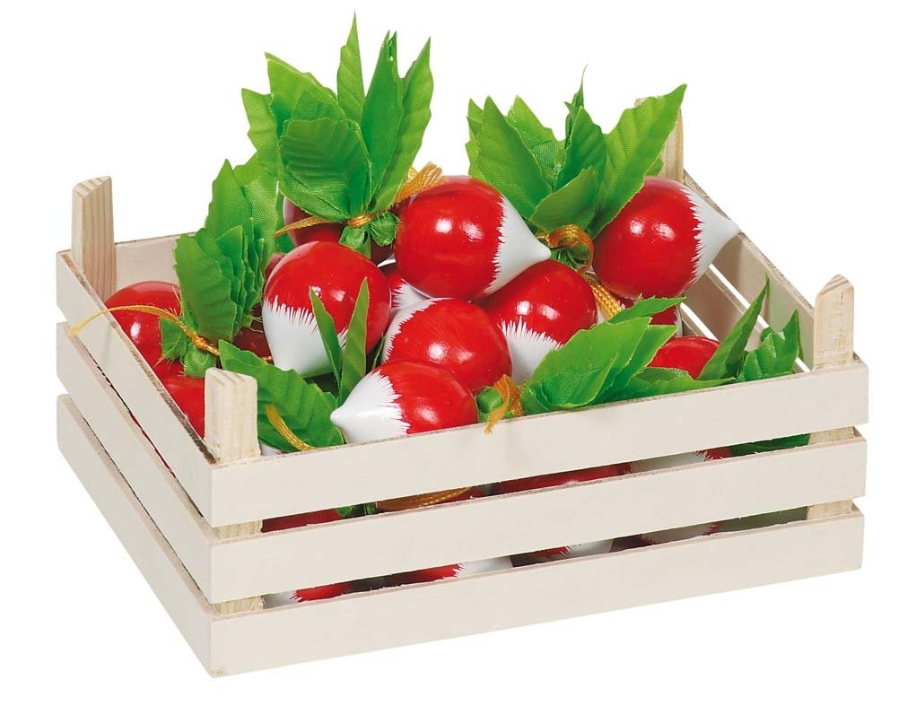 Goki Wooden Radish In Crate