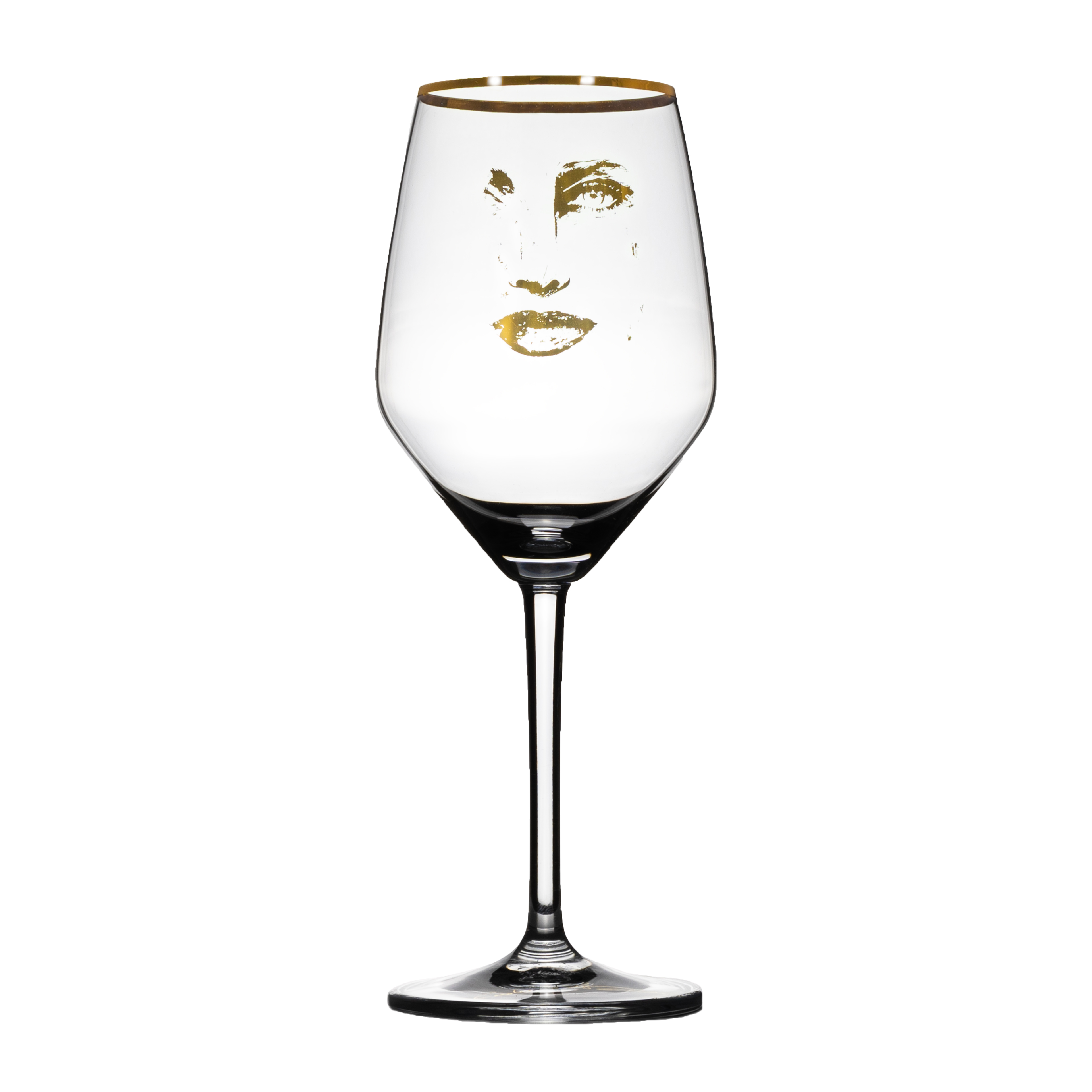 carolina-gynning Gold Edition Piece of Me Rosé/White Wine Glass