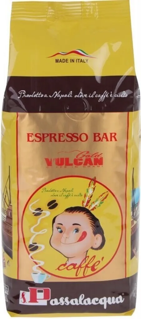 Gold Vulcan bean coffee 500 g - Passalacqua