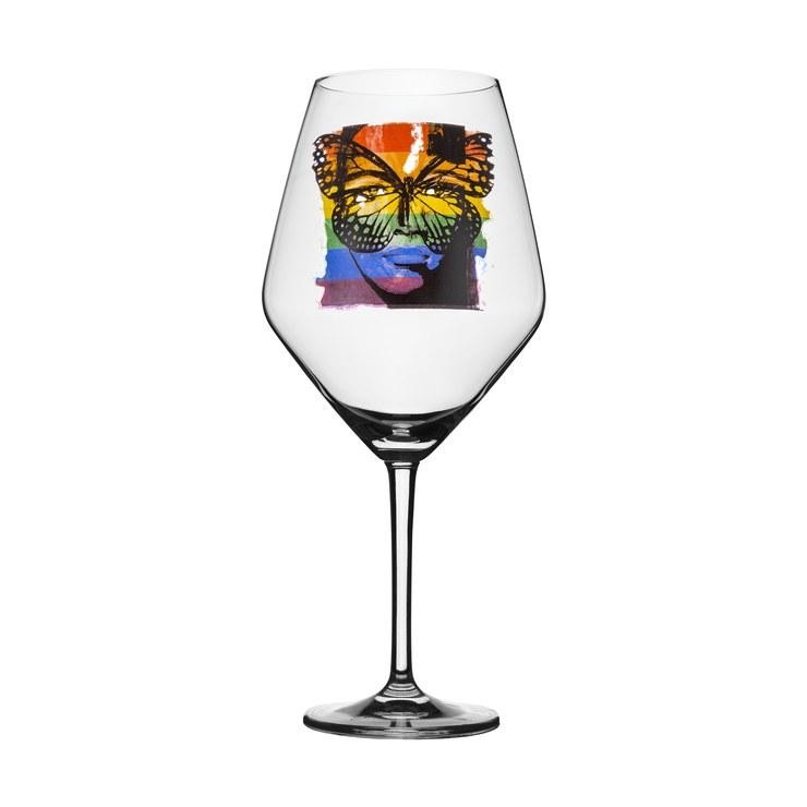 Golden Butterfly wine glass 75cl