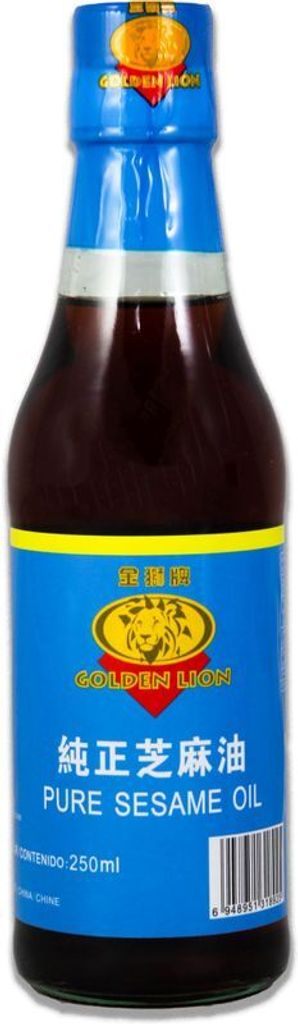 GOLDEN LION Sesam Öl 250ml | reines Sesamöl | Pure Sesame Oil