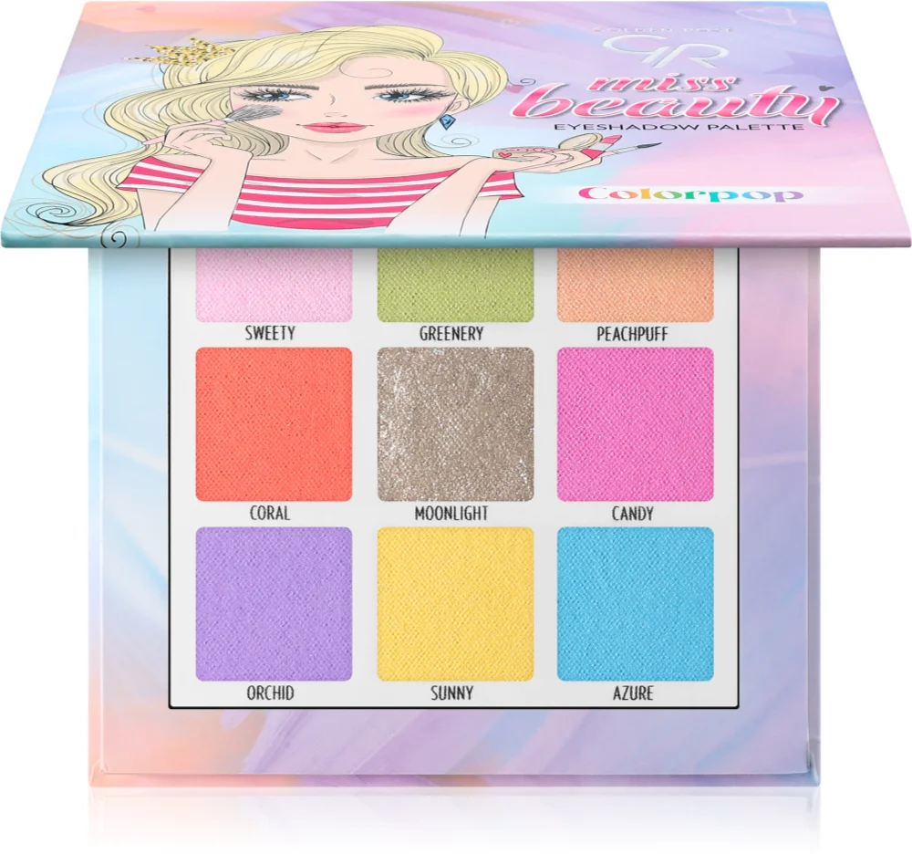 Golden Rose Miss Beauty Eyeshadow Palette