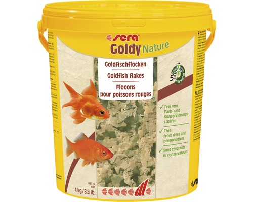 Goldfish flakes sera Goldy Nature 4 kg
