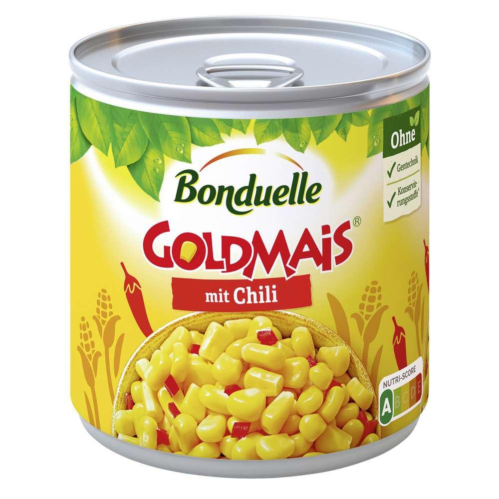 Golden corn with chili