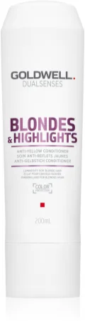 Goldwell Dualsenses Blondes & Highlights Conditioner for blonde hair neutralizes yellow discoloration