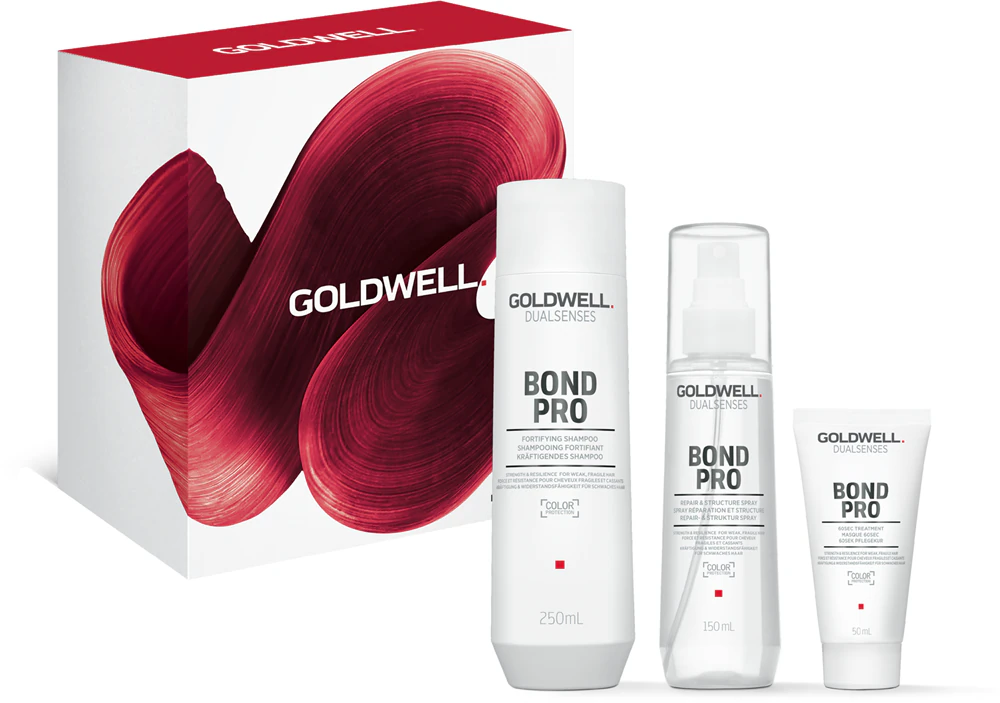 Goldwell Dualsenses Bond Pro gift set for damaged and brittle hair