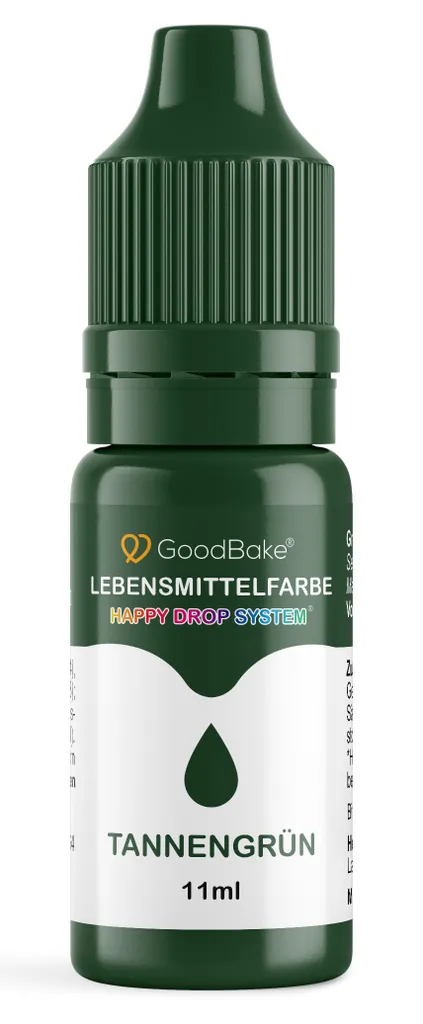 GoodBake Food Coloring Green, high yield, sugar-free, vegan, for baking