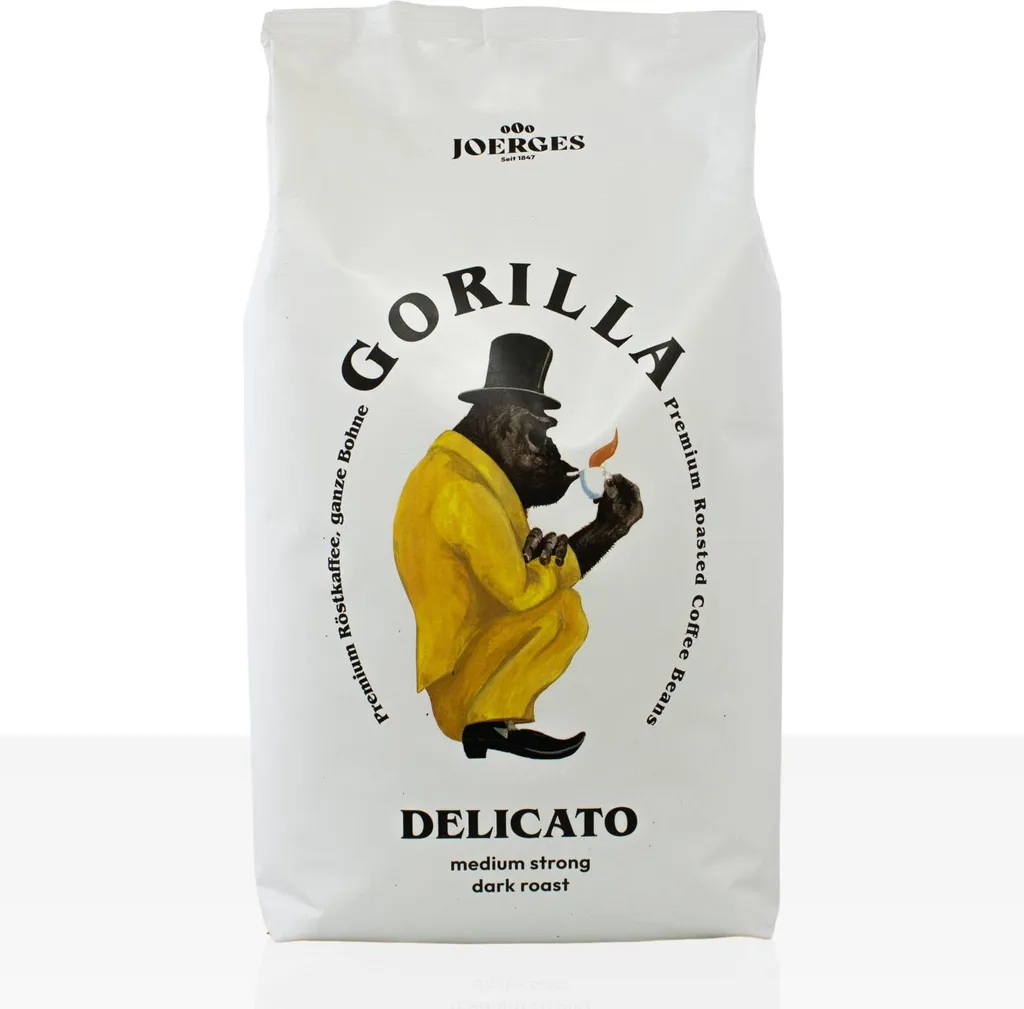 Gorilla Espresso Delicato 12 x 1kg coffee beans