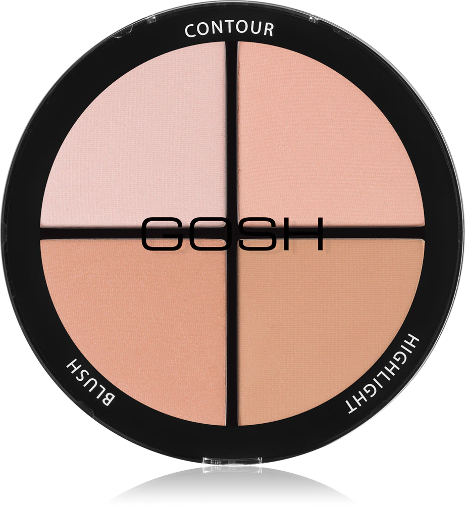 Gosh Contourn Strobe Palette with contour and brightening shadows