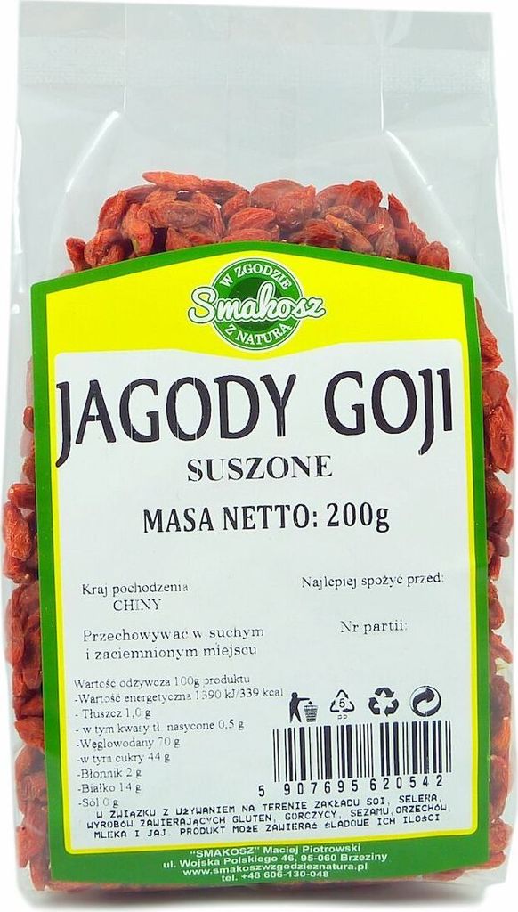 GOURMET Dried Goji Berries 200g