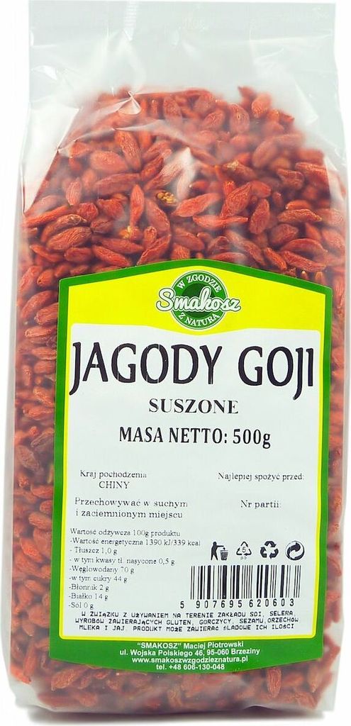 GOURMET Dried Goji Berries 500g