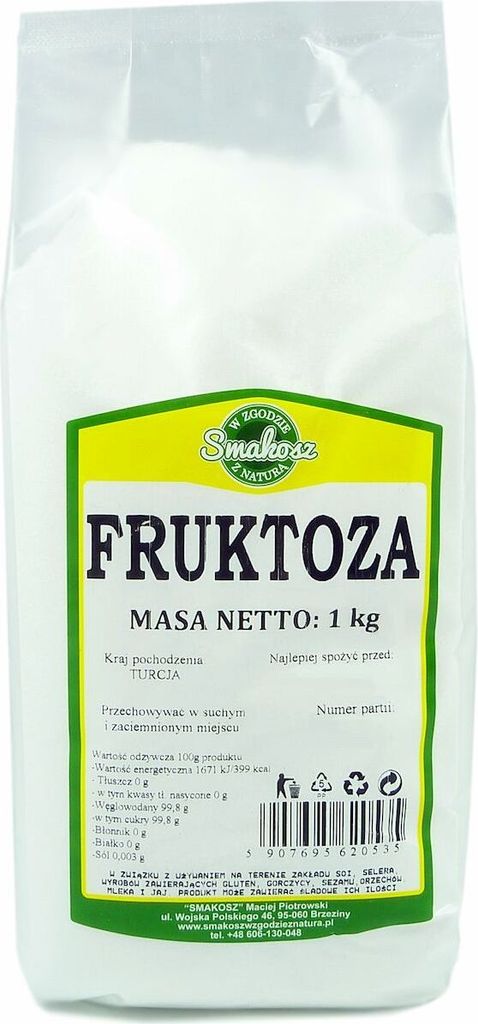 GOURMET Kristalline Fruktose 1 kg