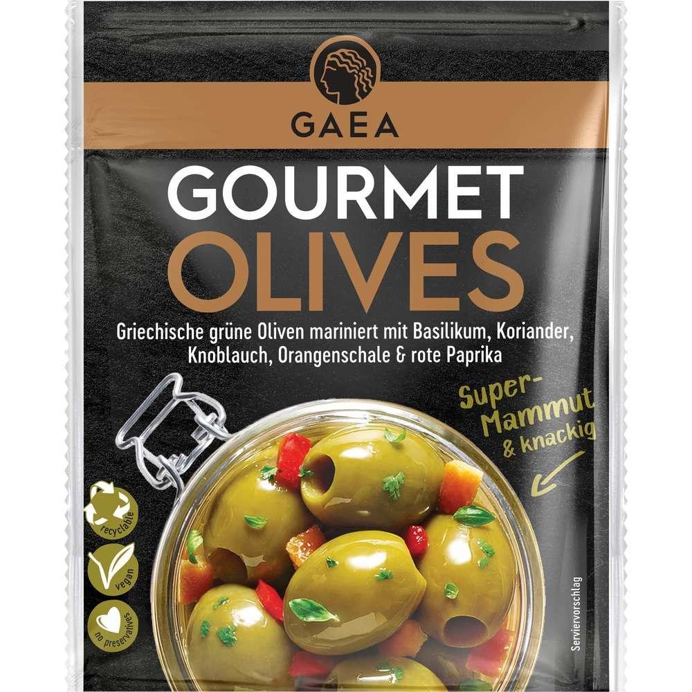 Gourmet Green Olives, marinated