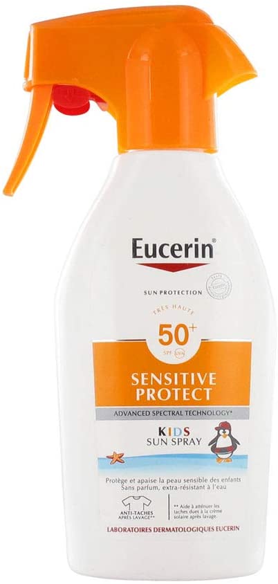 EUCERIN Sun Kids Spray Sensitive Protect FPS50+ 300 ml