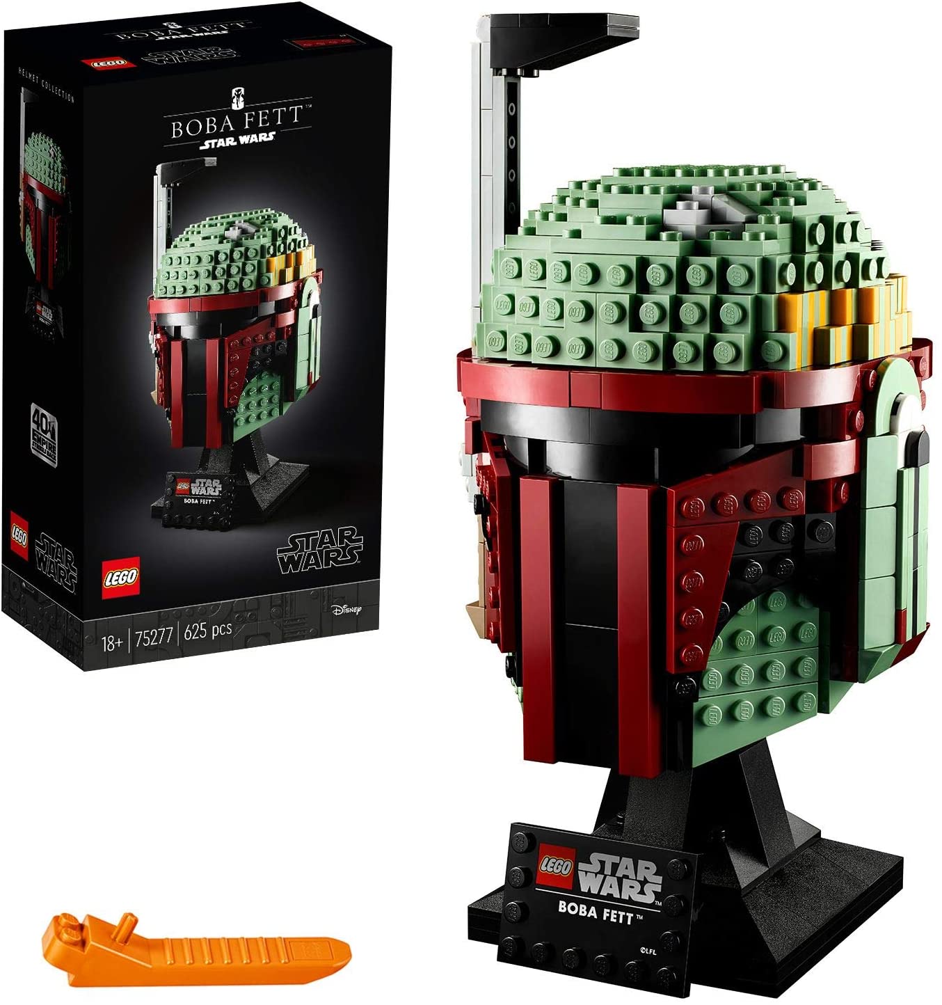Lego ® 75277 Boba Fett Helmet, Star Wars Character Collectible Construction