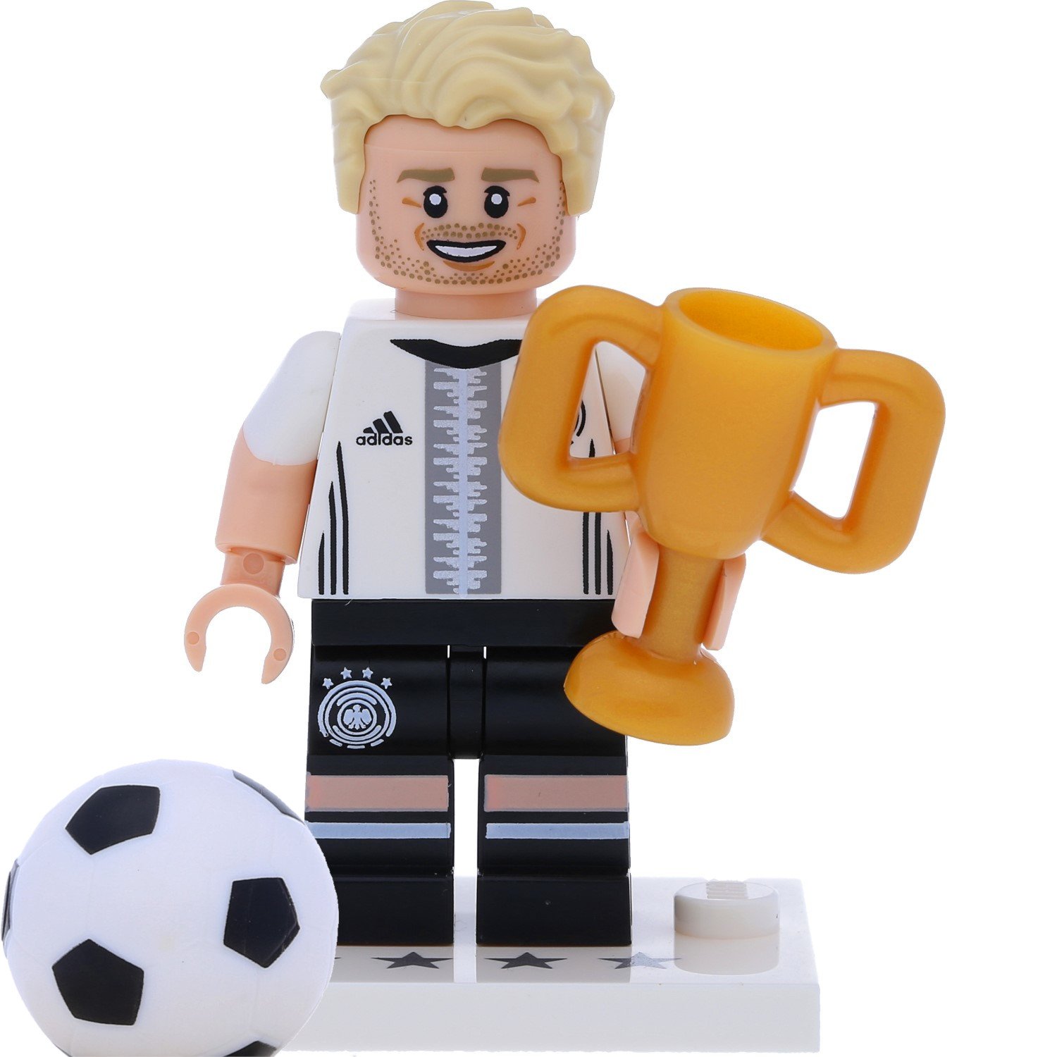 Lego 71014 Minifigure With Germany Team: # 9 Andre Schürrle Trophy