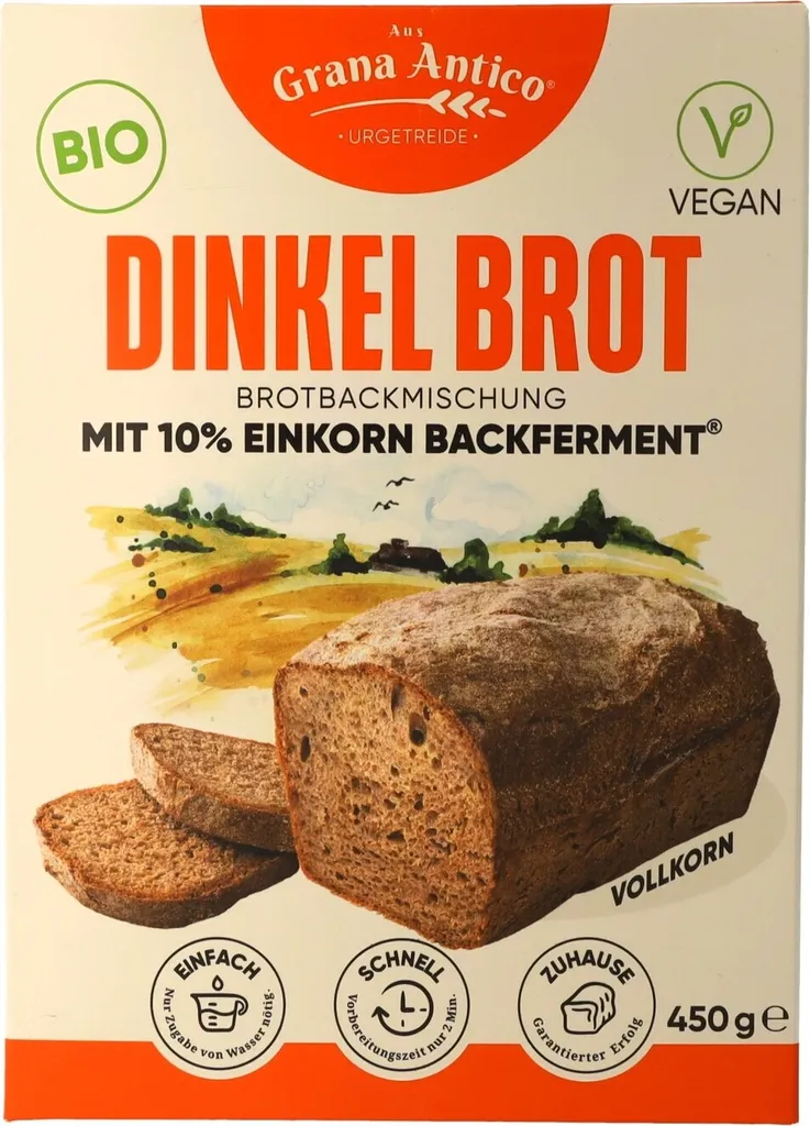Grana Antico Wholemeal Spelt Baking Mix 450 g