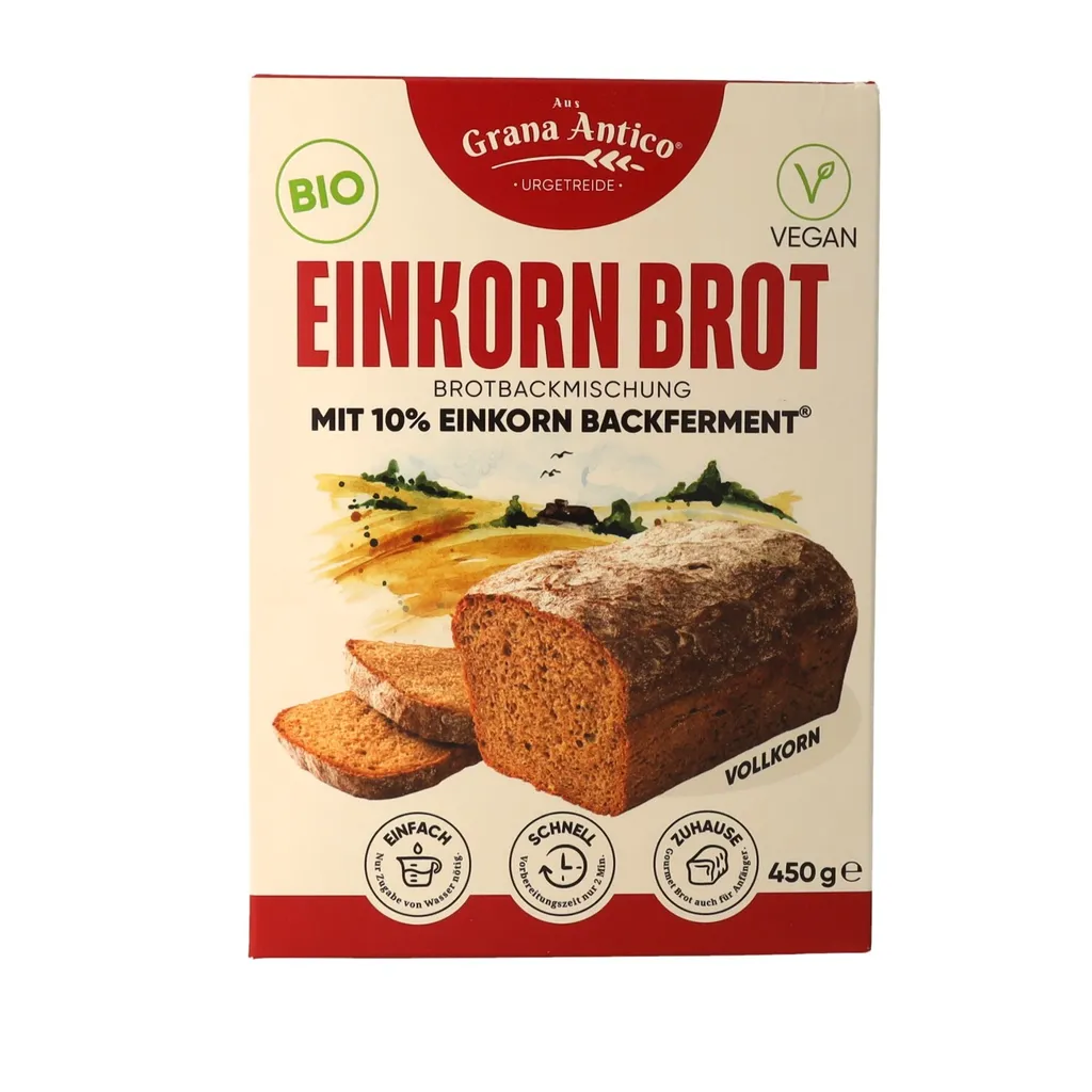Grana Antico Einkorn Baking Mix Whole Grain 450g