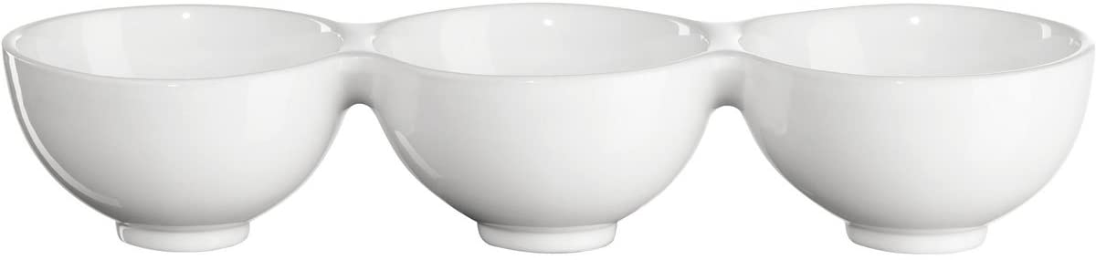 Grande Originale 3 section bowl,l. 46 cm,h. 8 cm, d. 15 cm