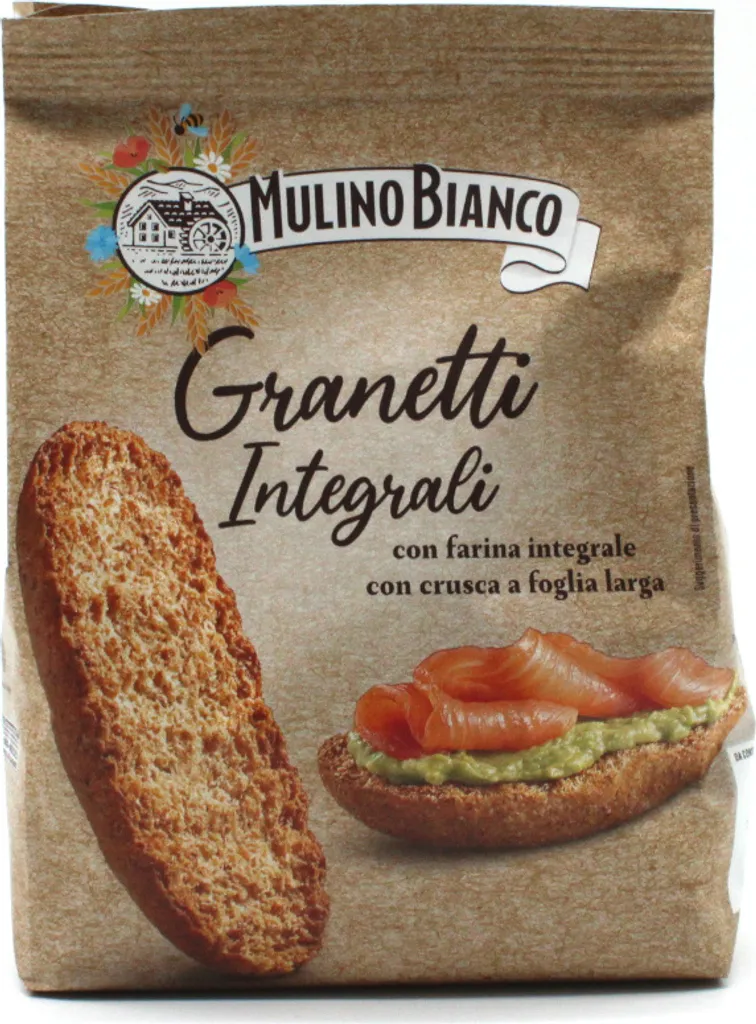 Granetti Integrali Whole Grain Rusks 280g - Mulino Bianco