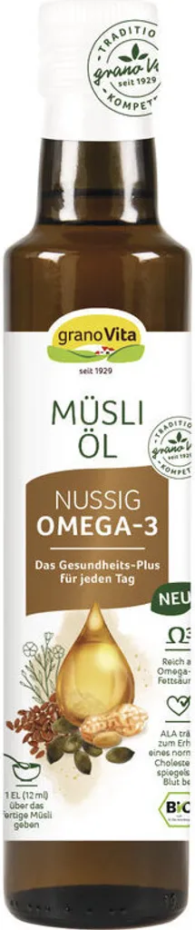 Grano Vita Müsli Öl Nussig250 ml