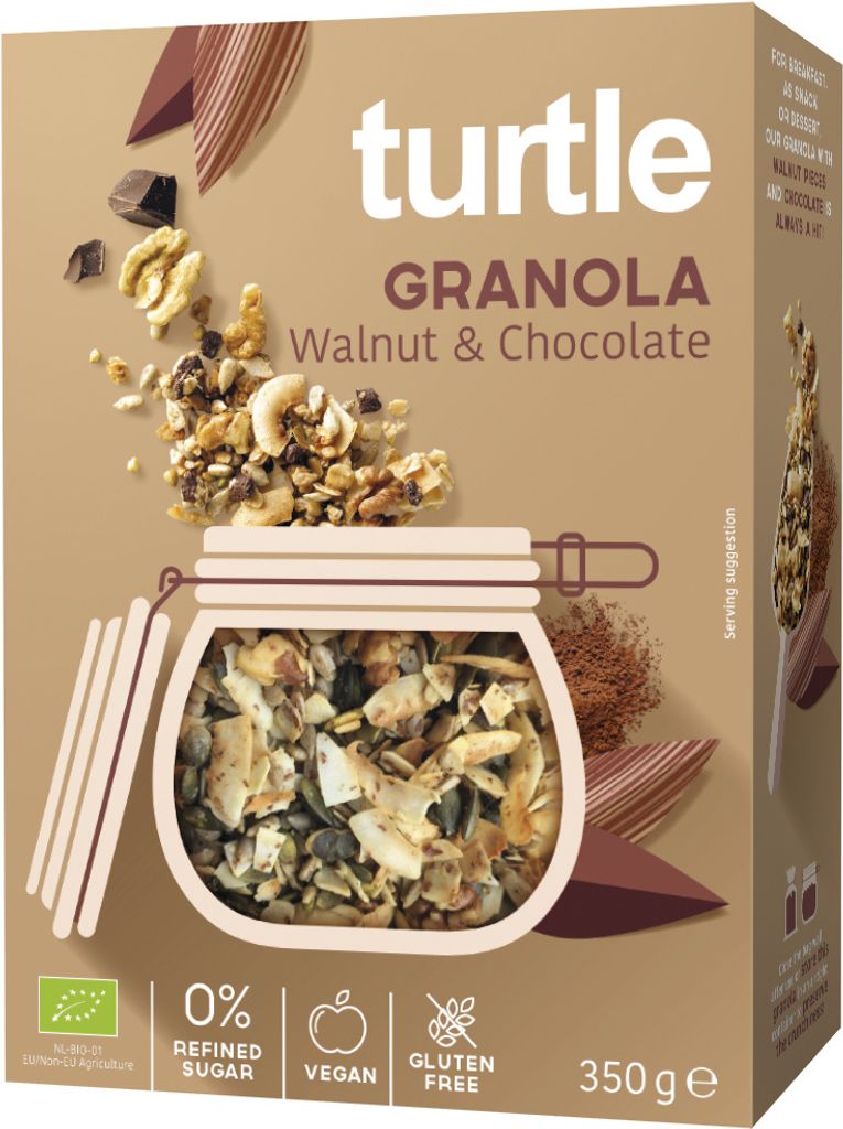 Granola Walnuss & SchokoladeGlutenfrei 350g
