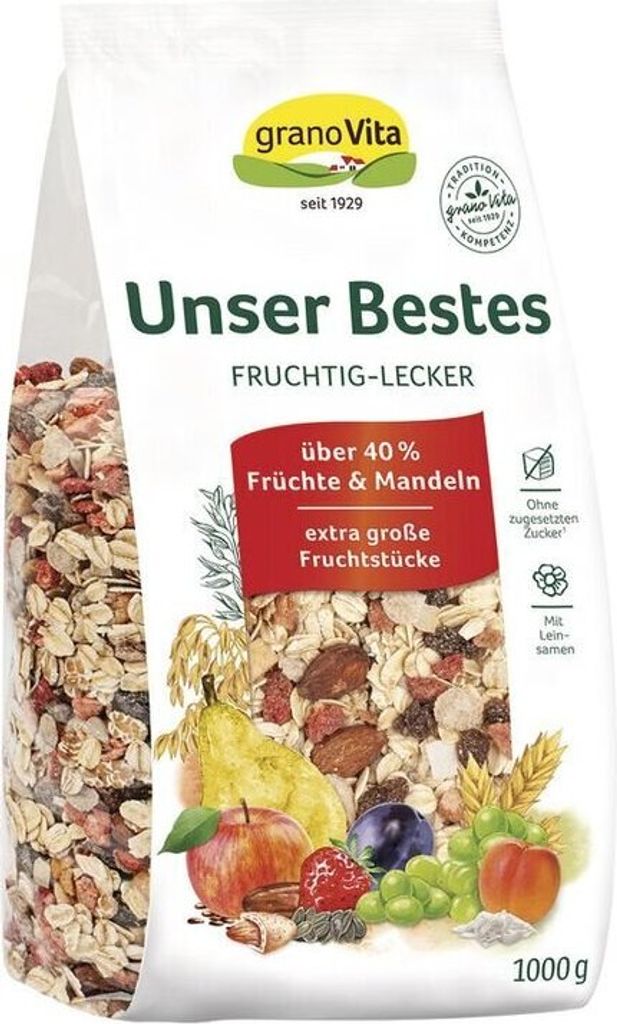 Granovita Unser Bestes Müsli 1000g