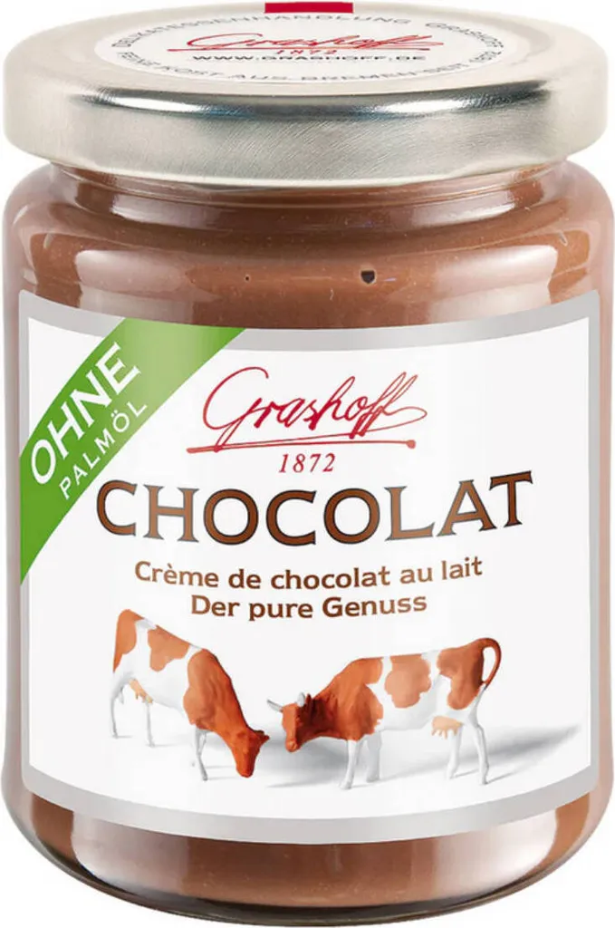Grashoff belgische Milch Chocolat der pure Genuss Halal 140g