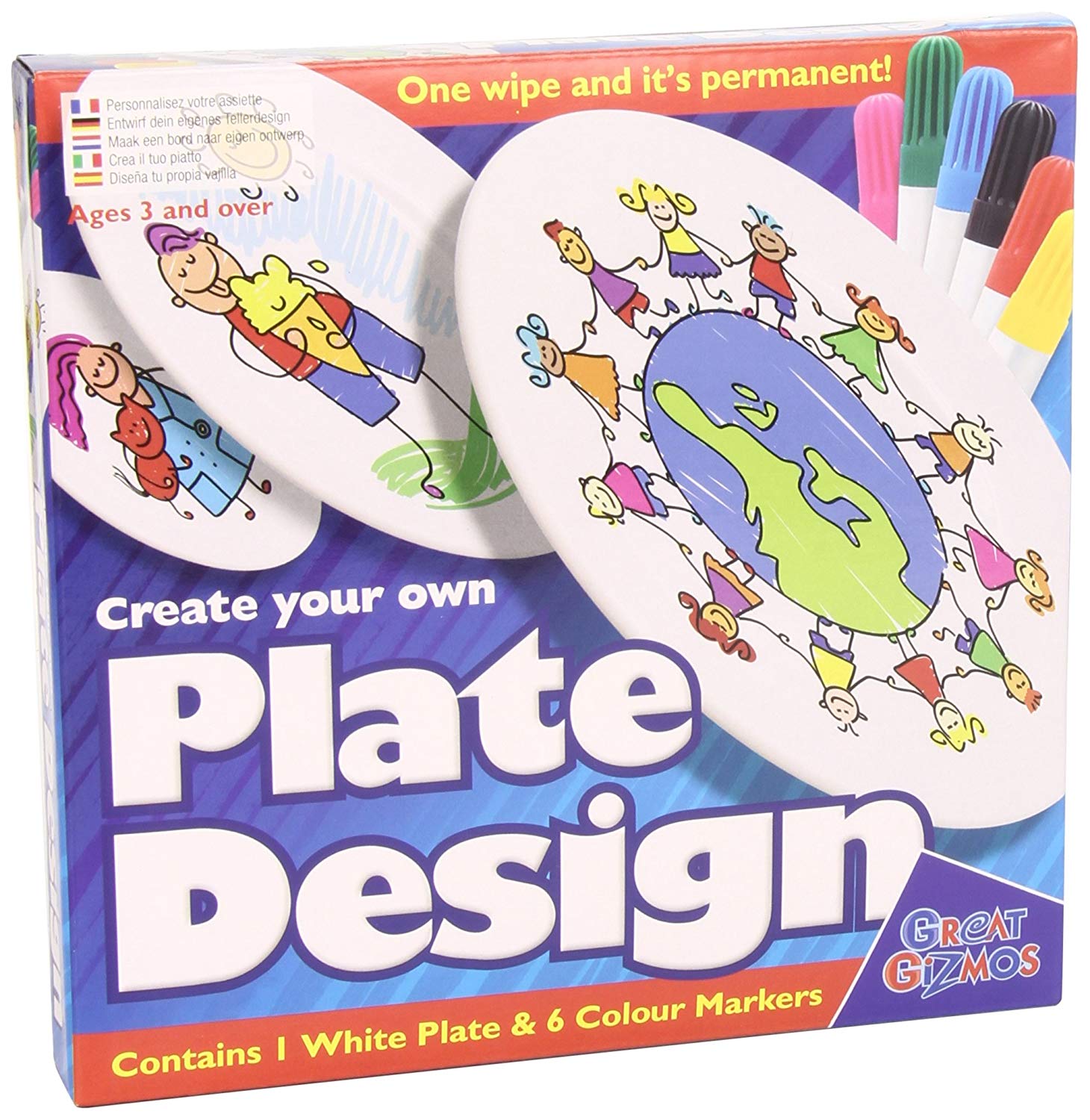 S Create Your Own Plate Design With Pens