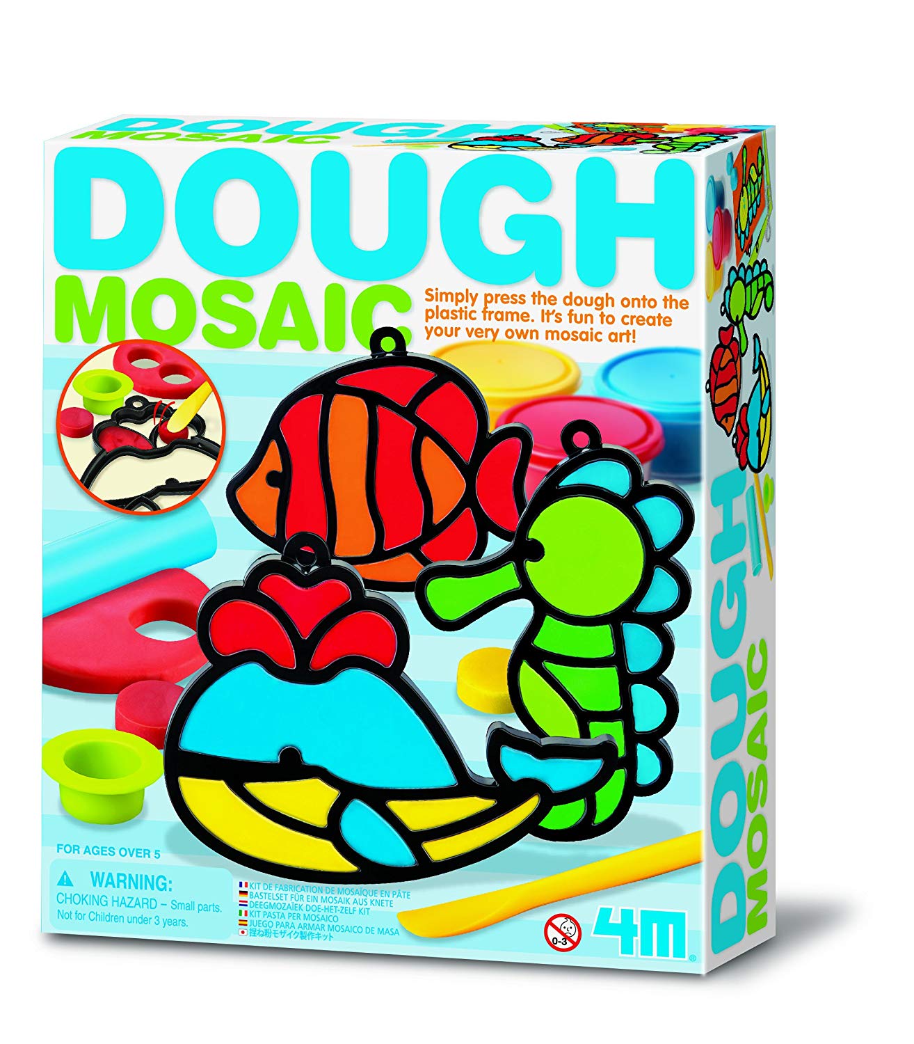 Great Gizmos Dough Mosaic Making Kit Ocean