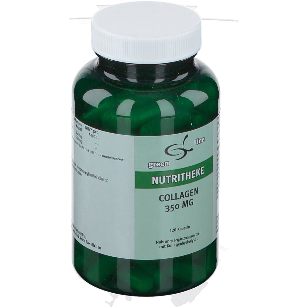 green line NUTRITHEKE Collagen 350 mg