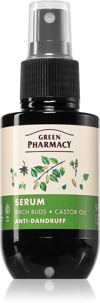 Green Pharmacy Birch Buds & Castrol Oil Care Serum Anti-dandruff serum