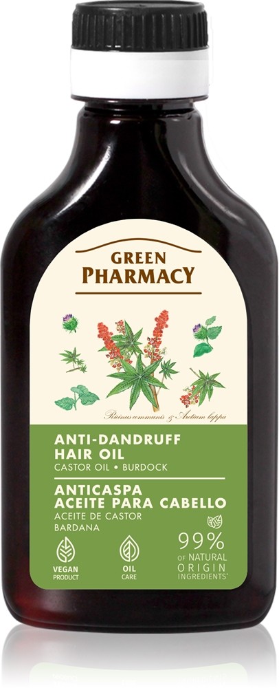 Green Pharmacy Burdock Oil Hair Oil Oil Care against dandruff