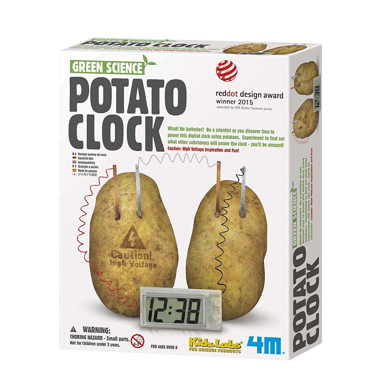Green Science - Potatoe-Clock 152