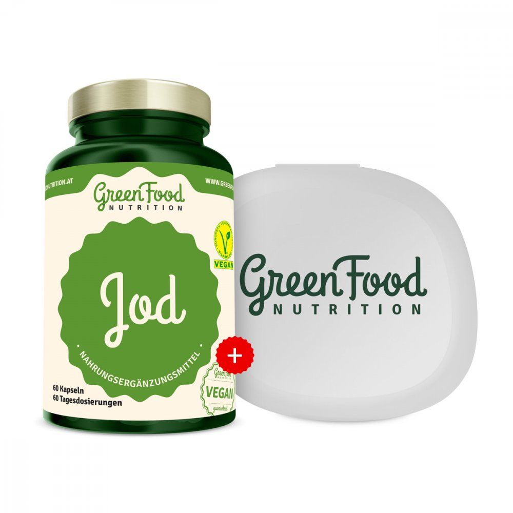 GreenFood Nutrition Iodine + CAPSULE CONTAINERS