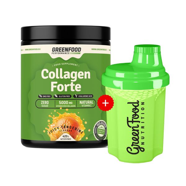 GreenFood Nutrition Performance Collagen Forte + 300 ml shaker