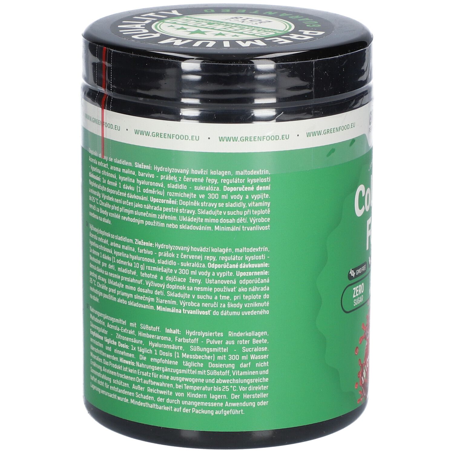 GreenFood Nutrition Performance Collagen Forte Juicy Raspberry