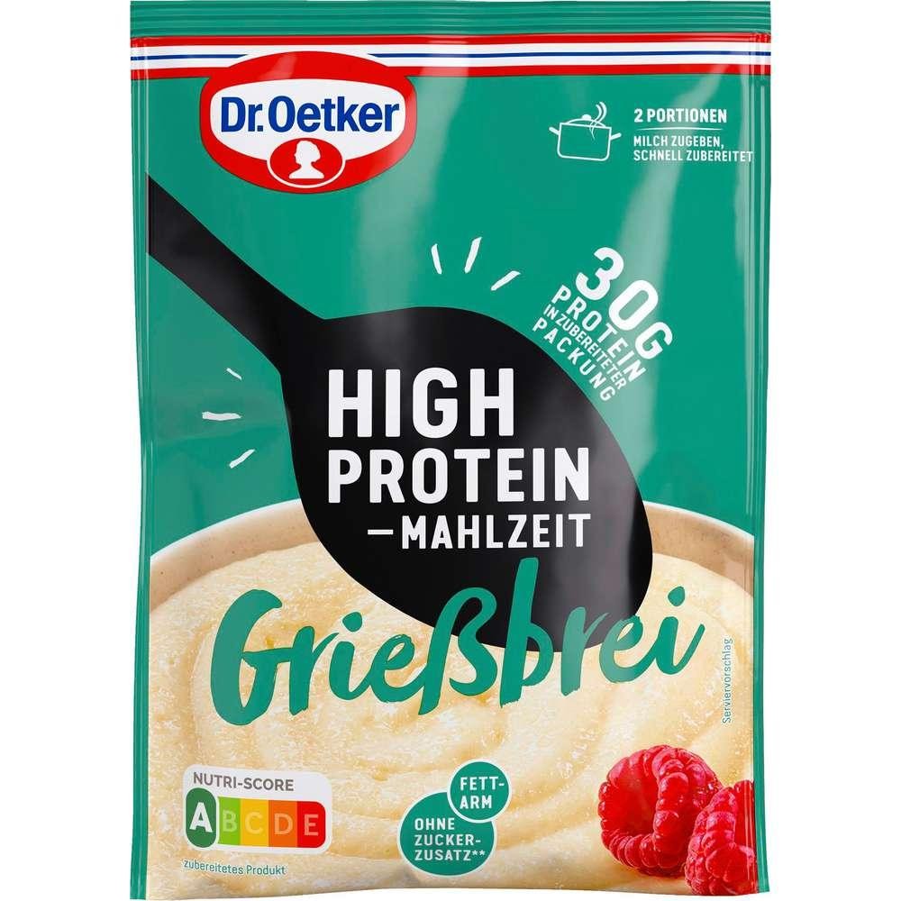 Semolina porridge, high protein, meal