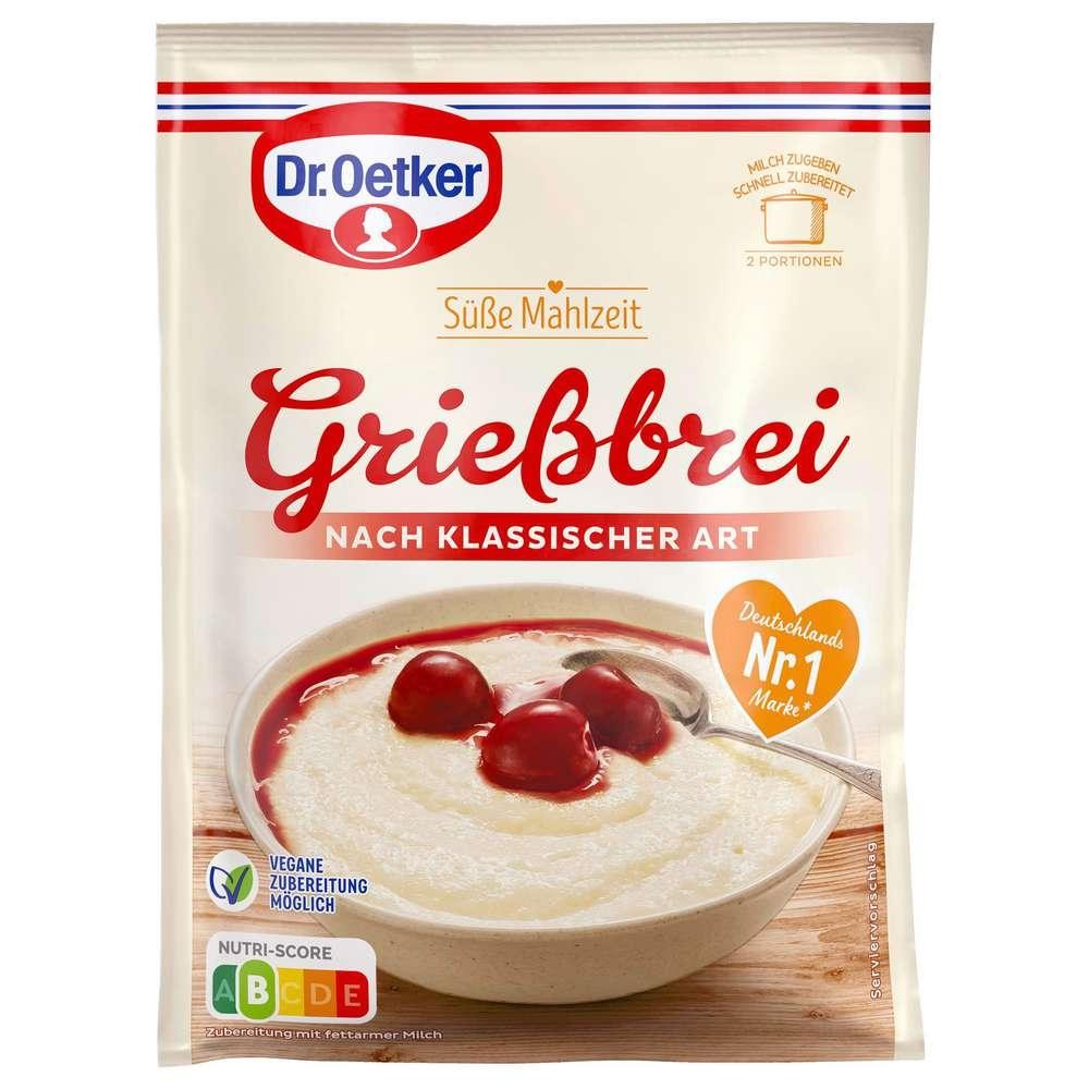 Semolina porridge, classic style