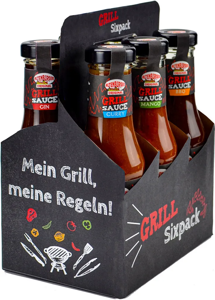 Grill Sixpack - 6 barbecue sauces