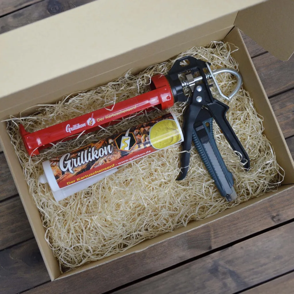 Grillikon Gift Set “Apprentice” Mustard in 300 ml Cartridge