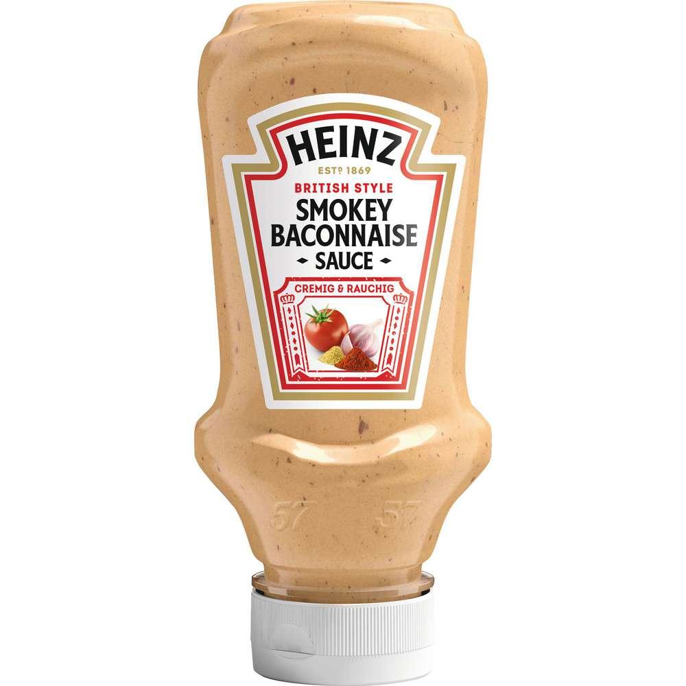 Barbecue sauce, smokey baconnaise
