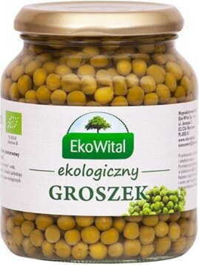 Green peas in marinade 350 g / 230 g EkoWital