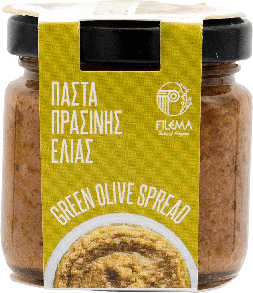 Grüne Olivenpaste – Aromatische Griechische Delikatesse – 100g