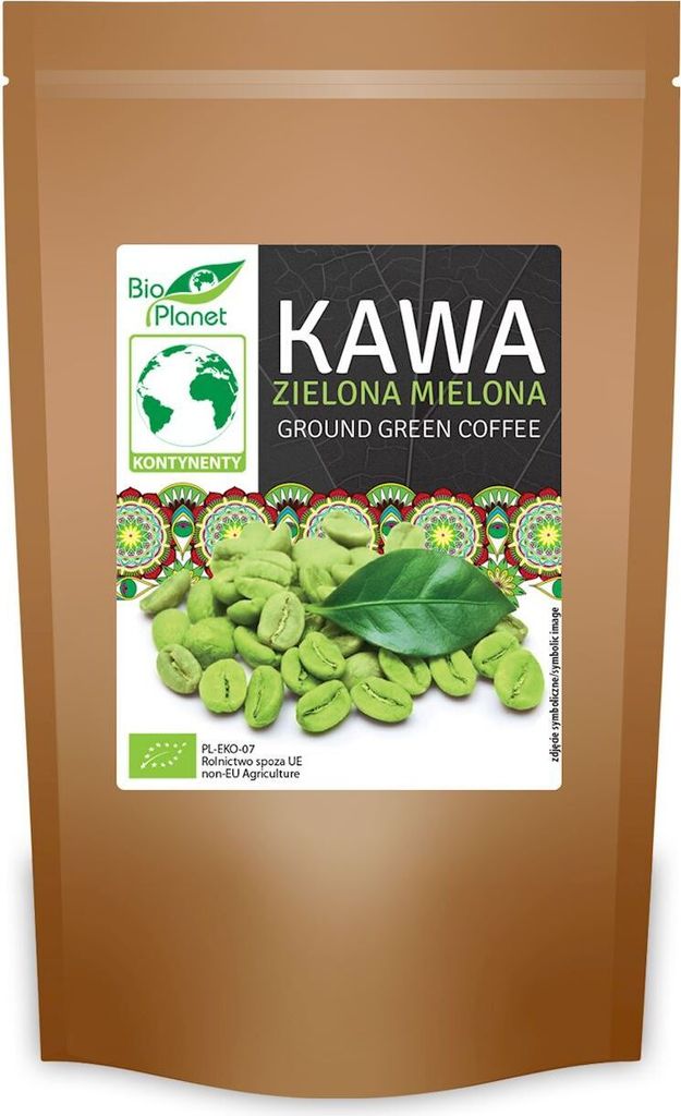 GREEN GROUND COFFEE 250 g - PLANET