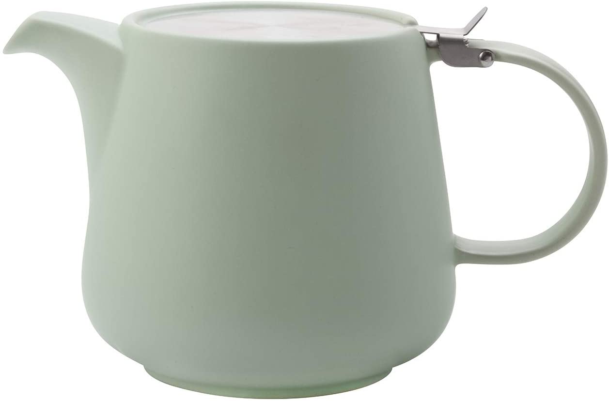 Tint Ceramic/Stainless Steel Teapot 1.2 L, mint/Maxwell & Williams