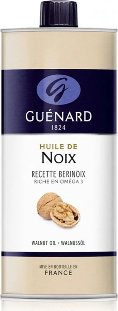 GUÉNARD Reines Walnussöl 0,5 L Raffiniert & Nativ – Hochwertiges Öl aus Frankreich